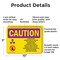 Signmission Radiation & Laser Sign, 7 in H x 10 in W, Plastic, Rectangle OS-2PACK-CR-P-710-L-10157 - alternate 4